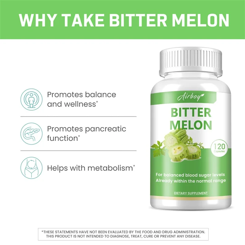 Bitter Melon Capsules - Weight - огляд і ціна Bitters Bottle Set