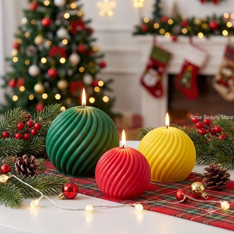 3D Christma Ball Candle Silico - огляд і ціна Ice Mold Sphere