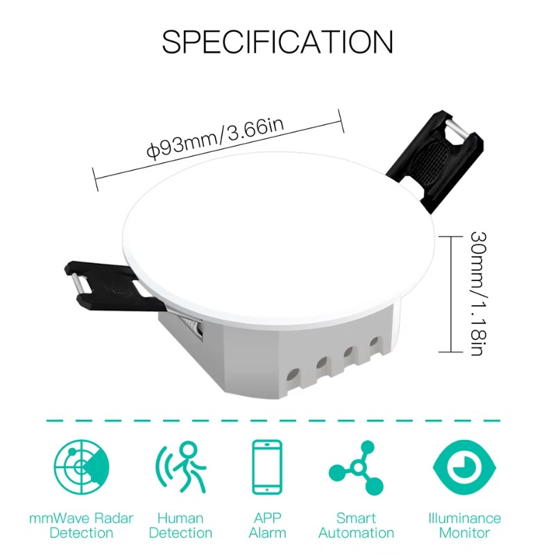 Tuya Smart 2-in-1 PIR Ceiling  - огляд і ціна Home Bar Android
