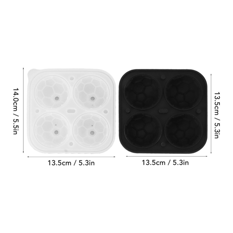 2Pcs Silicone Ice Cube Molds F - огляд і ціна Ice Mold Sphere