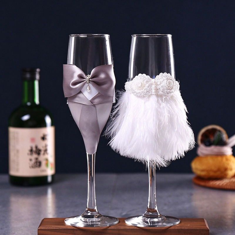Wedding Champagne Flutes Set B - огляд і ціна Home Bar Set