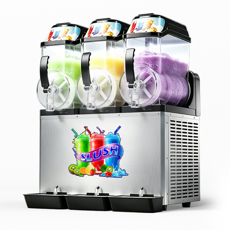 Commercial Slush Machine 1/2/3 - огляд і ціна Citrus Juicer Bar